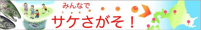 みんなでサケさがそ！